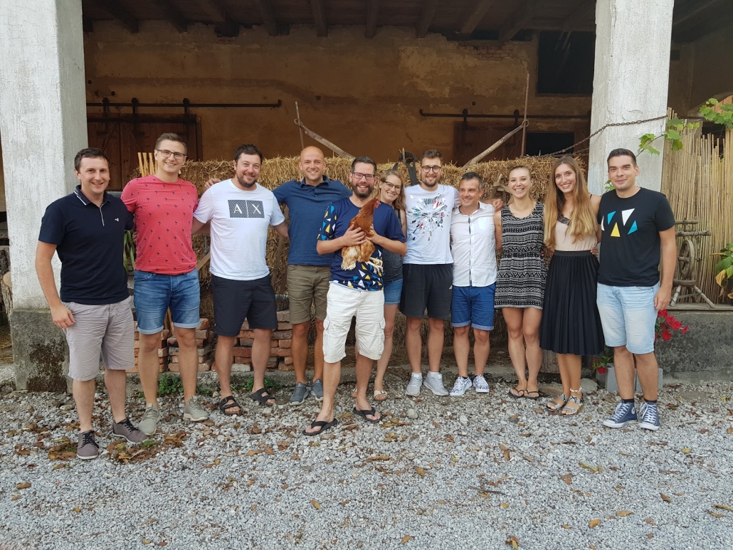 Ekipa na avgustovskem strateškem planiranju.